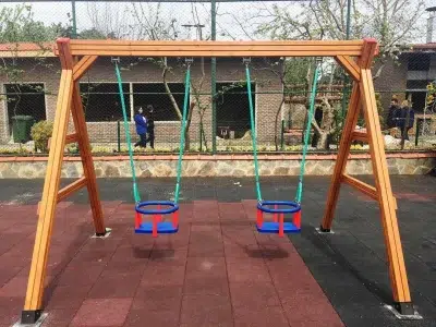 Wooden swing set — Elysee