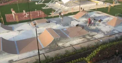 Skatepark and ramps — Elysee