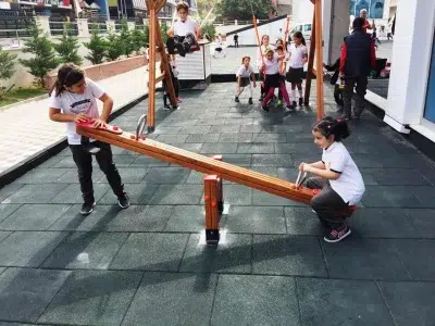 Wooden seesaw — Elysee