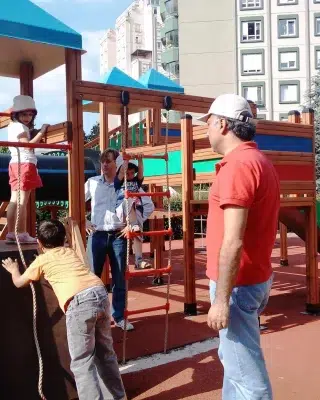 Wooden playground — Elysee