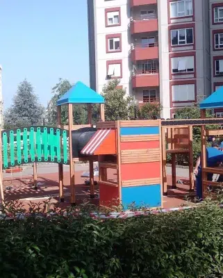 Wooden playground — Elysee