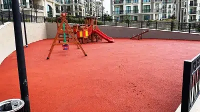 Ship-themed wooden playground — Elysee