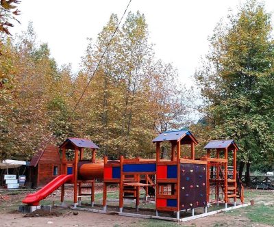 Playground layout and landscaping — Elysee