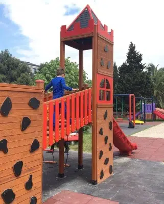Wooden playground — Elysee