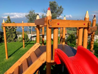 Wooden children’s playground — Elysee